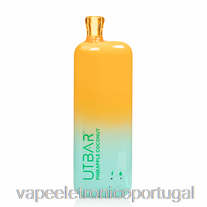 Vape Eletrônico Flum Ut Bar 6000 Descartável Abacaxi Coco